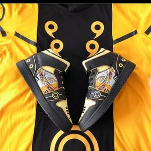 Yellow Sage Custom Naruto Shoes